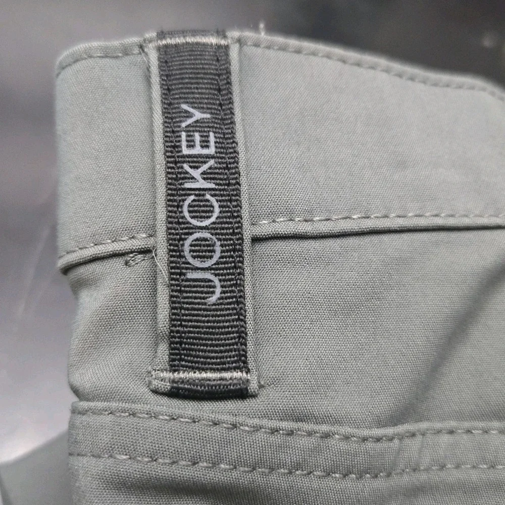 Jockey Pants Mens 34 x 32 Green Comfort Waist‎ Outdoors Gorpcore Hiking Utility - Picture 9 of 9